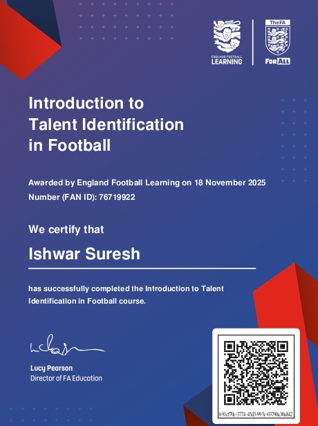 Introduction to Talent Identification in Football